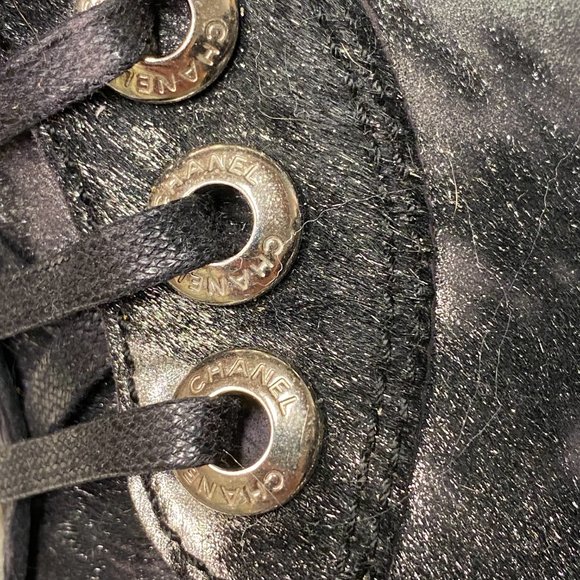 Chanel Silver Combat Bootie - Picture 13 of 13